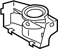 Inlet Connector 1K0-805-962-G-9B9 - View 3