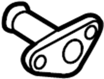 Engine Coolant Inlet Flange 03H-121-145-A