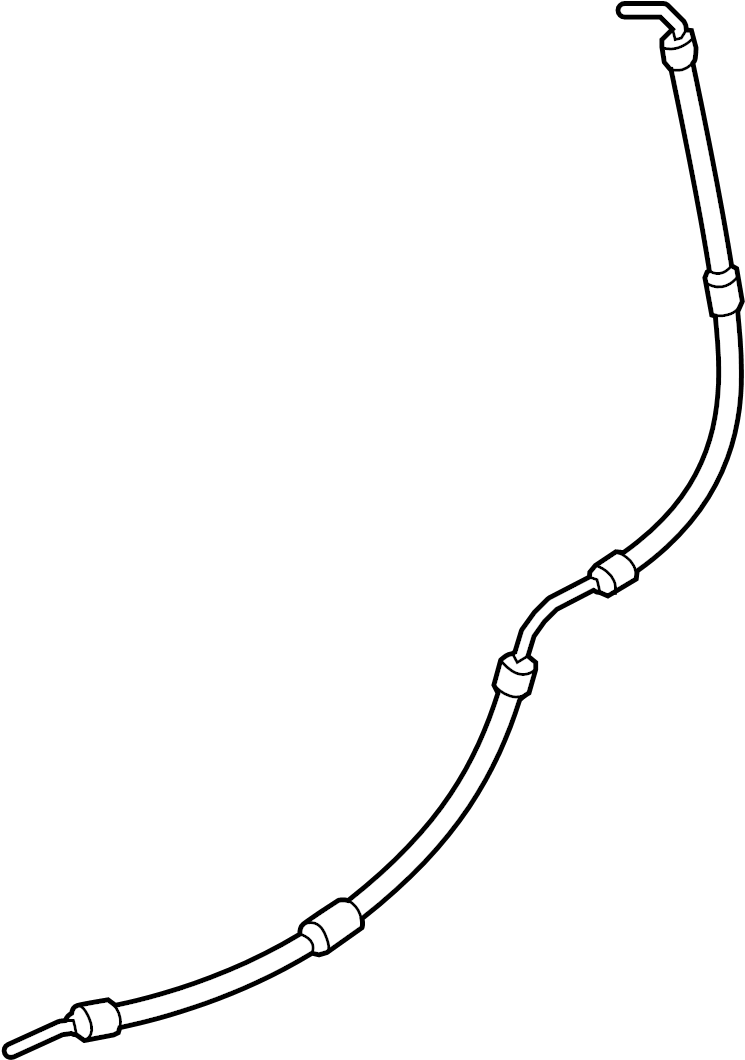 Power Steering Suction Hose 5C0-422-887-E - View 7