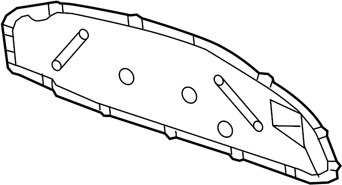 Hood Insulation Pad 1K0-863-831-D - View 8