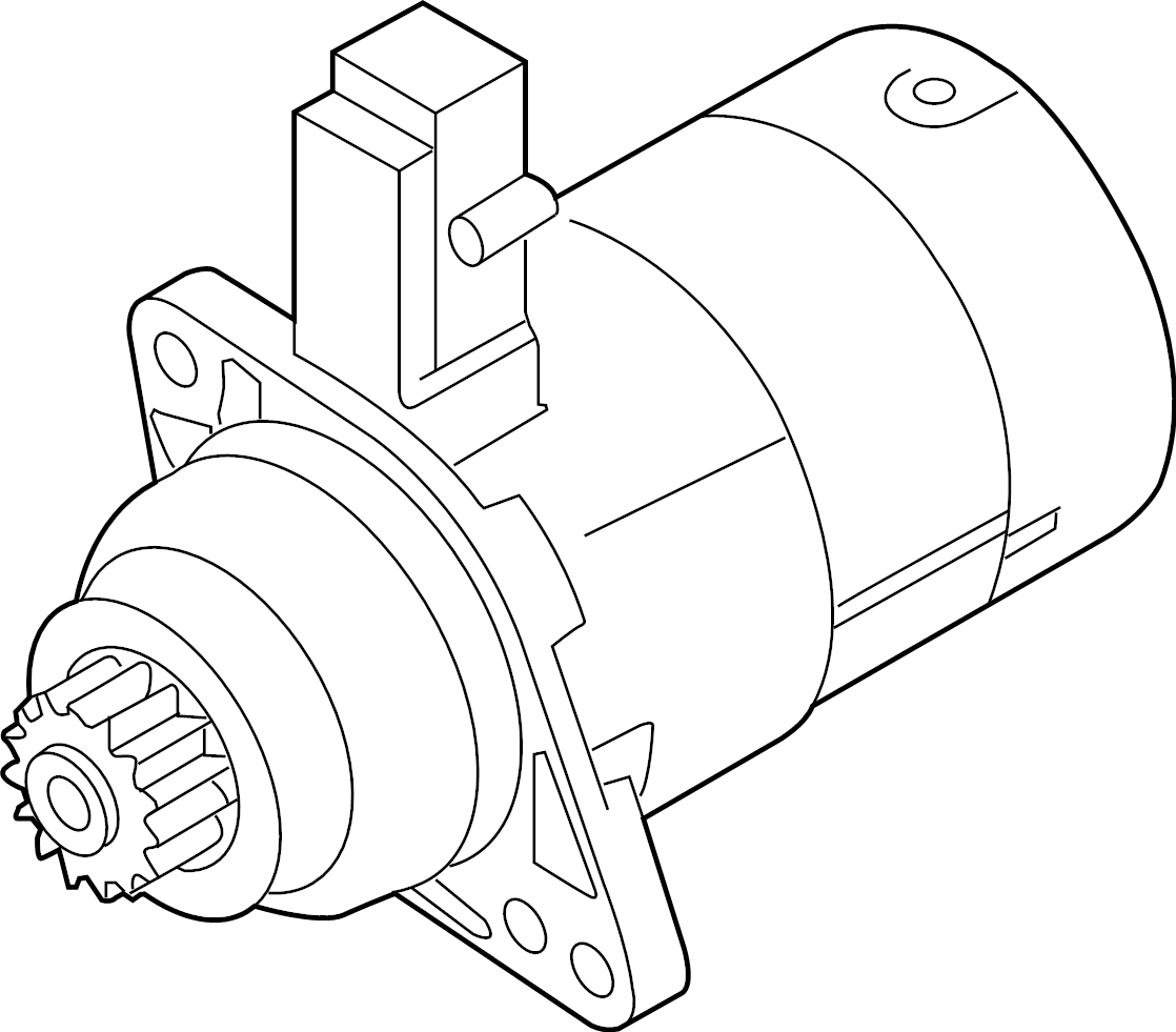 Starter Motor 02Z-911-024-F - View 2