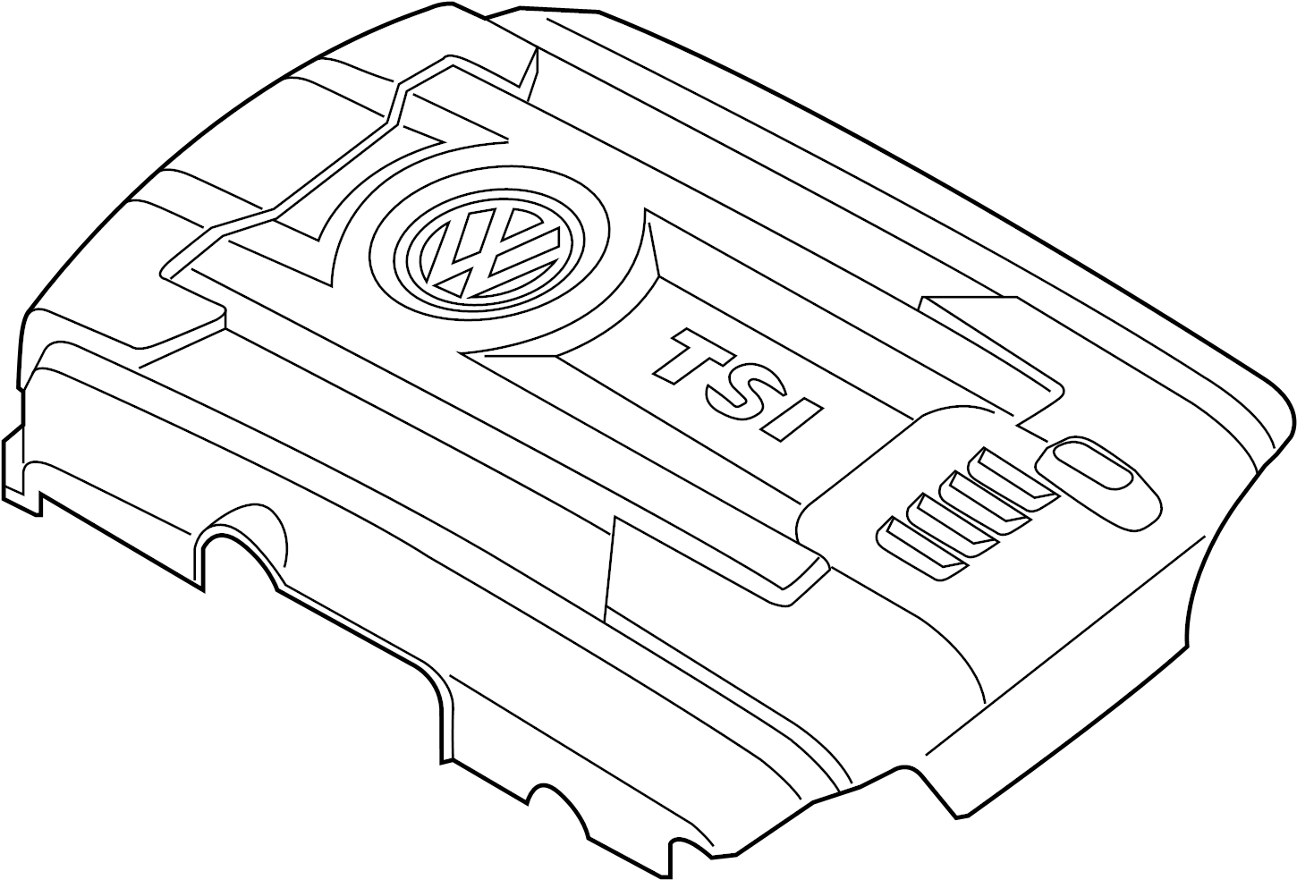 Engine Cover 06K-103-925-BN