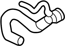 HVAC Heater Hose 5Q0-122-157-CL