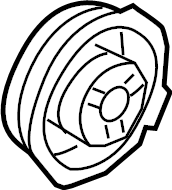 Rear Dr Speaker 3C0-035-453-B - View 3