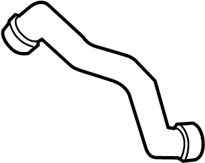 Secondary Air Injection Pump Hose 07K-131-127 - View 2