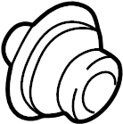 Engine Coolant Thermostat 050-121-113-C - View 3