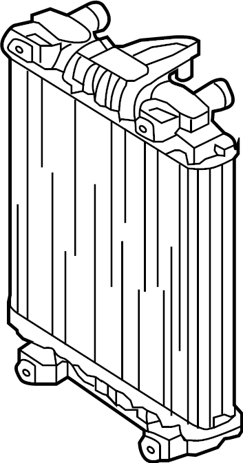 Auxiliary Radiator 5Q0-121-251-HA - View 2