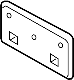 License Bracket 5C6-807-285-E-9B9