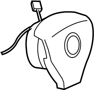 Driver Inflator Module 1KM-880-201-E-81U - View 2