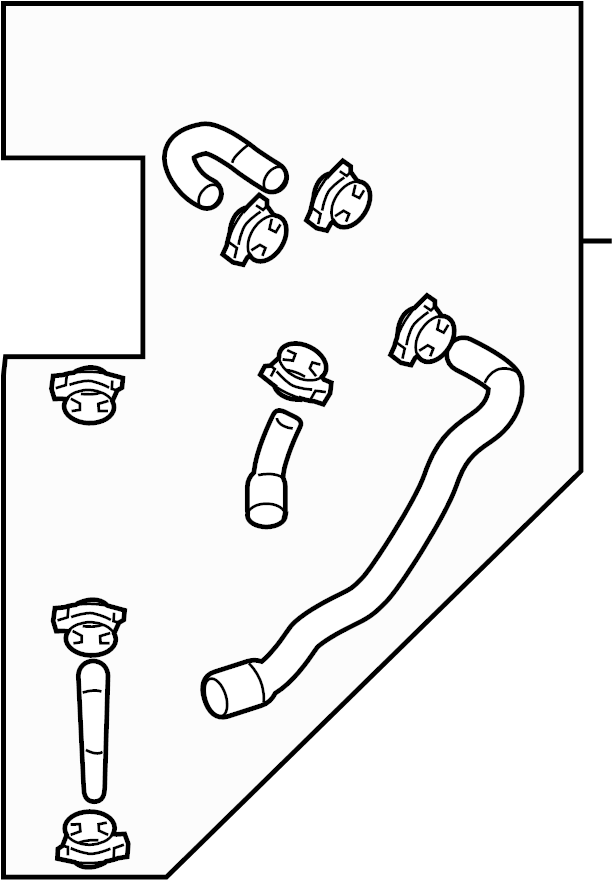 Hose & Tube Assembly 1K0-122-157-GT