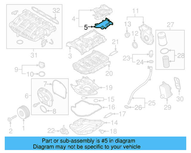 Separator Gasket 06K-103-484-F - View 19