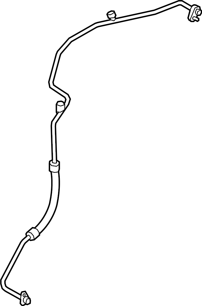 A/C Refrigerant Liquid Hose 5Q0-820-741-C - View 8