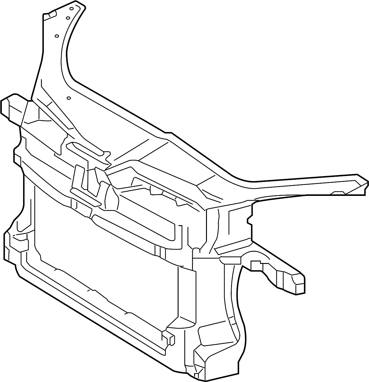 Radiator Support 1K0-805-588-T