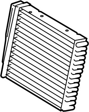 Heater Core 3C0-819-031-A - View 6