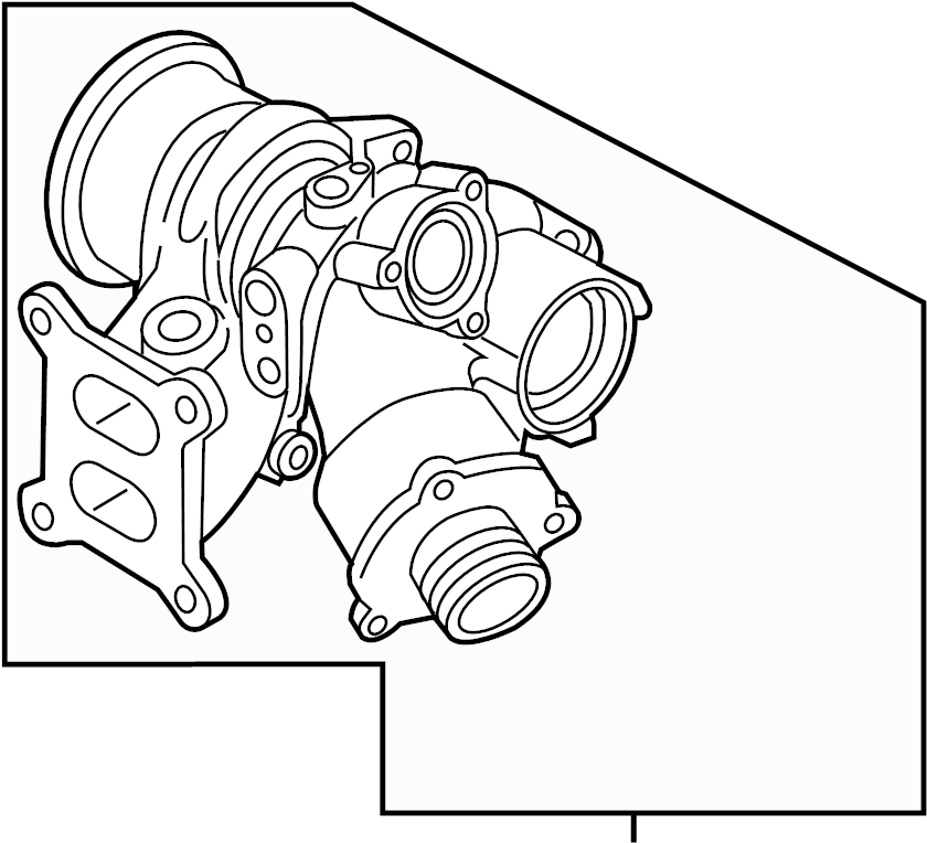 Exhaust Manifold 06K-145-874-M - View 2