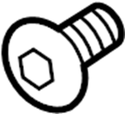 Door Check Bolt WHT-002-109 - View 46