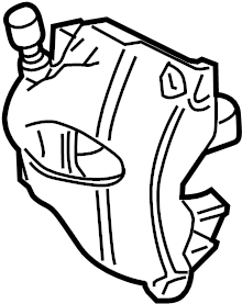 Caliper 1K0-615-124-M - View 2