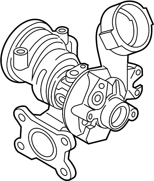 Turbocharger 04E-145-721-F - View 3