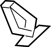 Windshield Pillar Trim Retainer 5G0-867-276-B