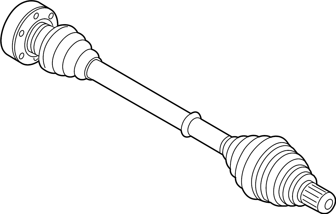 Axle Assembly 5Q0-501-203-A - View 4