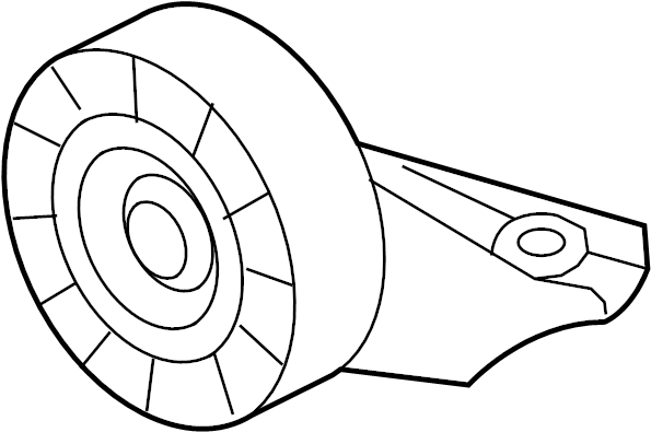 Idler Pulley 07K-145-172-C - View 3