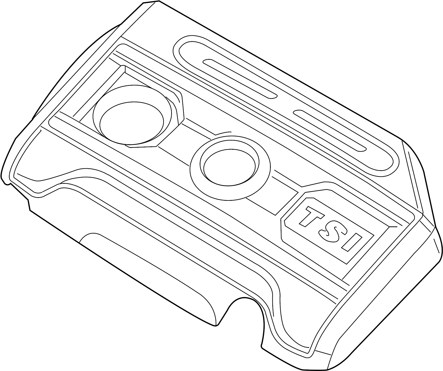 Engine Cover 06J-103-925-BG - View 5