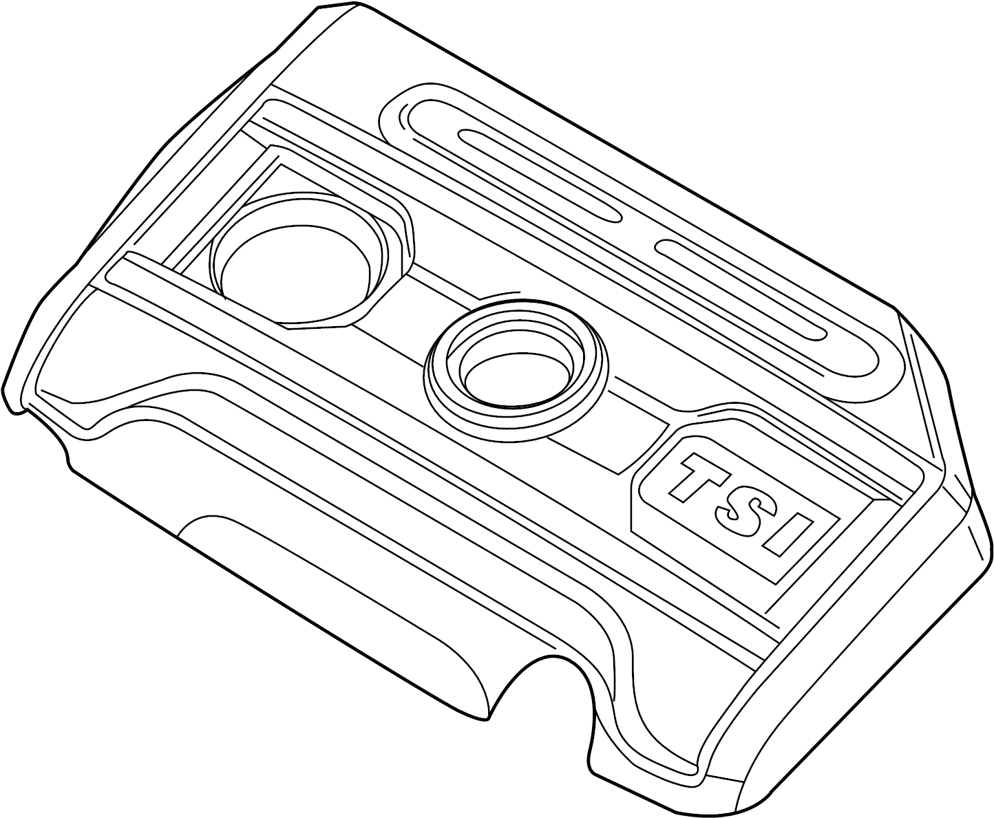 Engine Cover 06J-103-925-BG - View 9