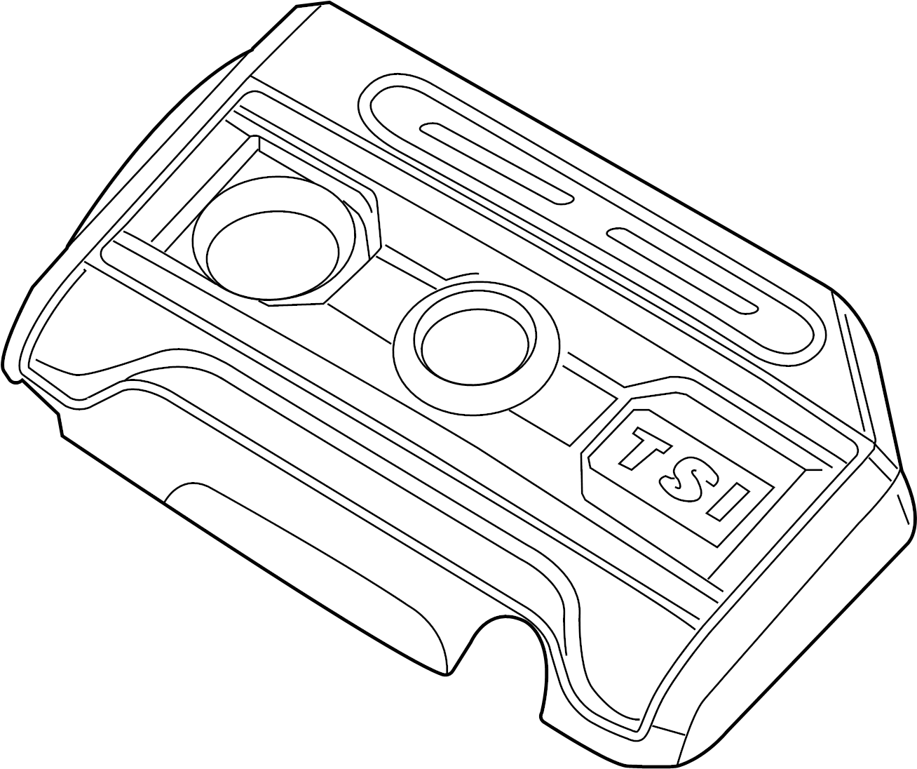 Engine Cover 06J-103-925-BG - View 8