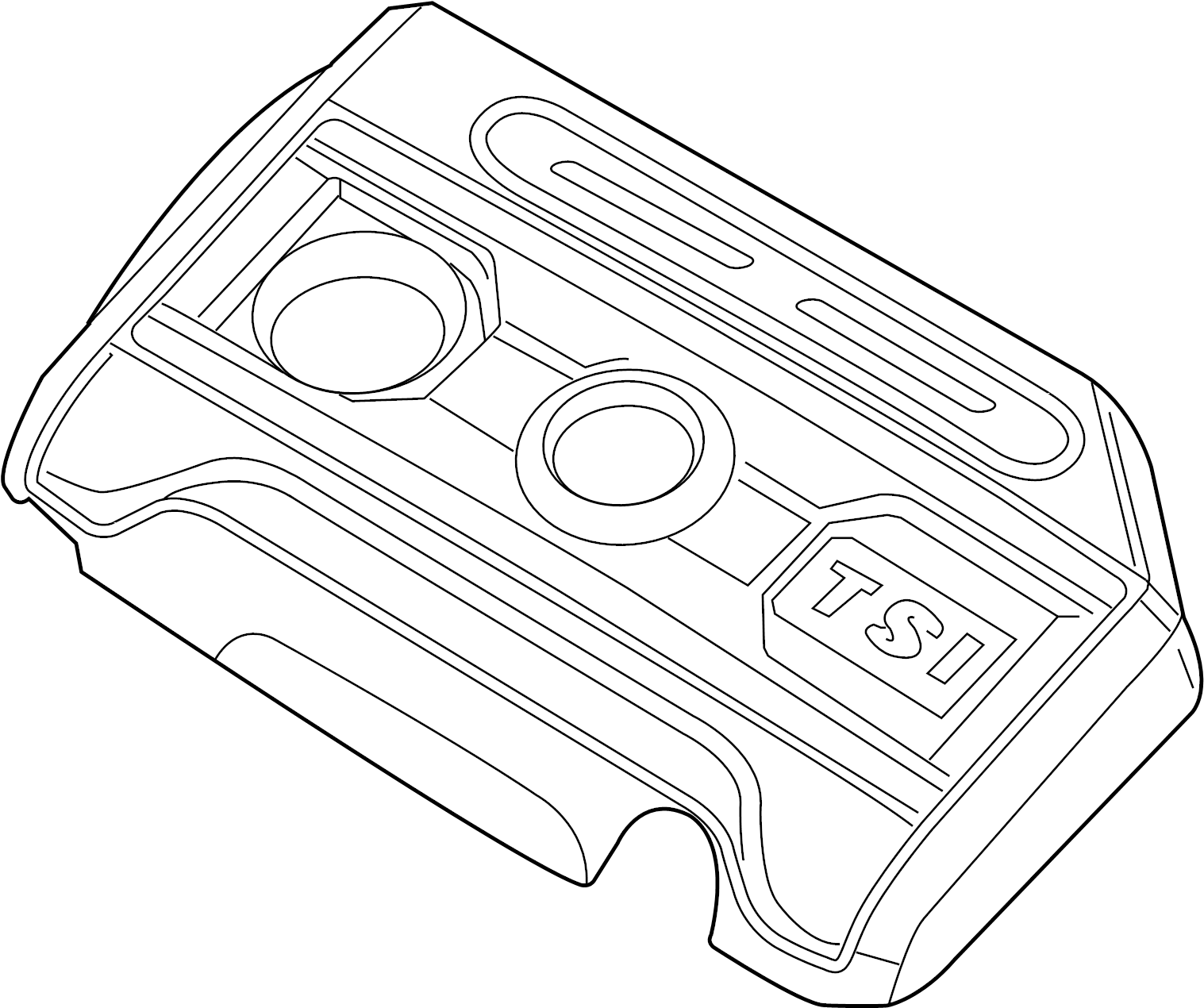 Engine Cover 06J-103-925-BG - View 6