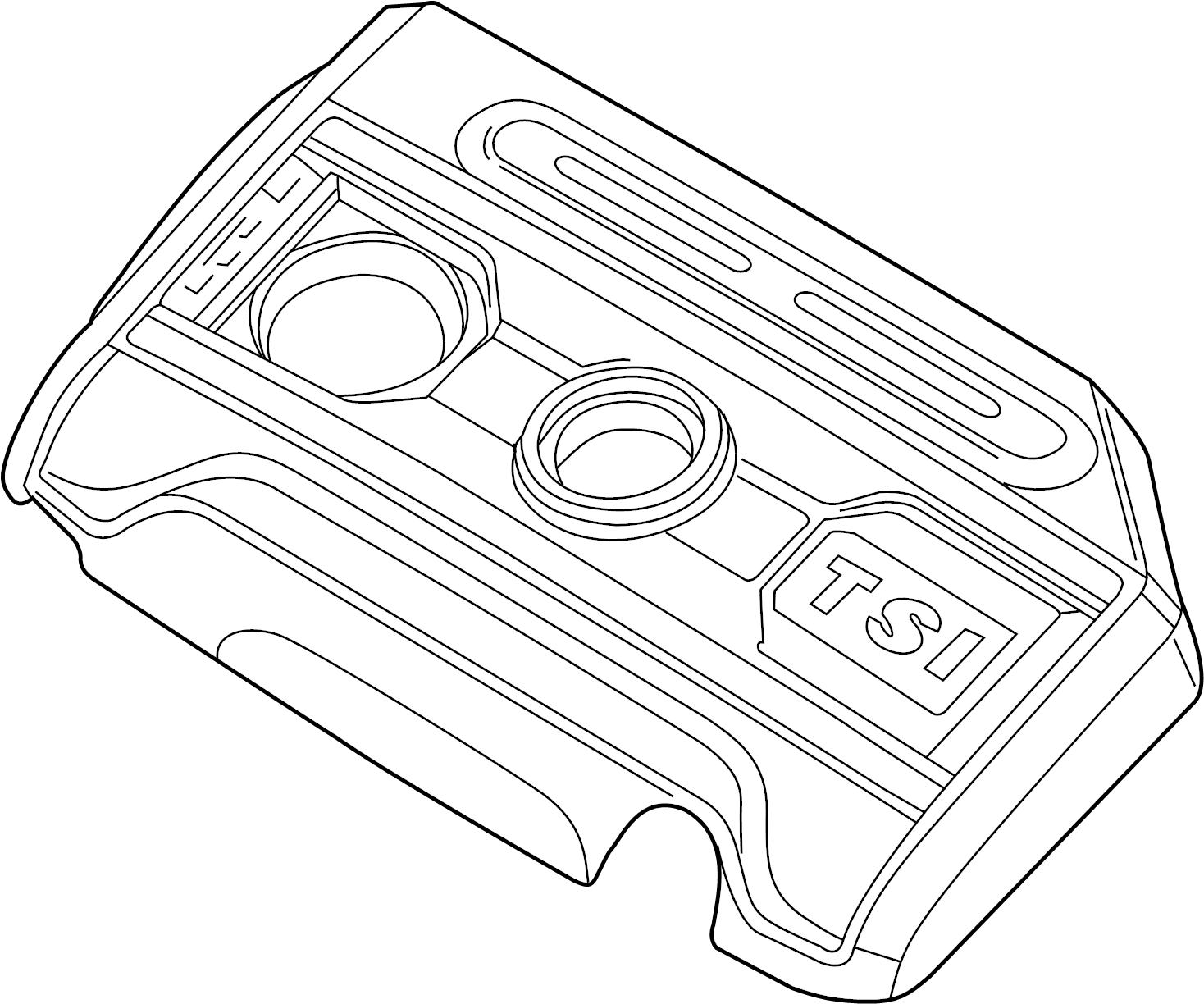 Engine Cover 06J-103-925-BG - View 10