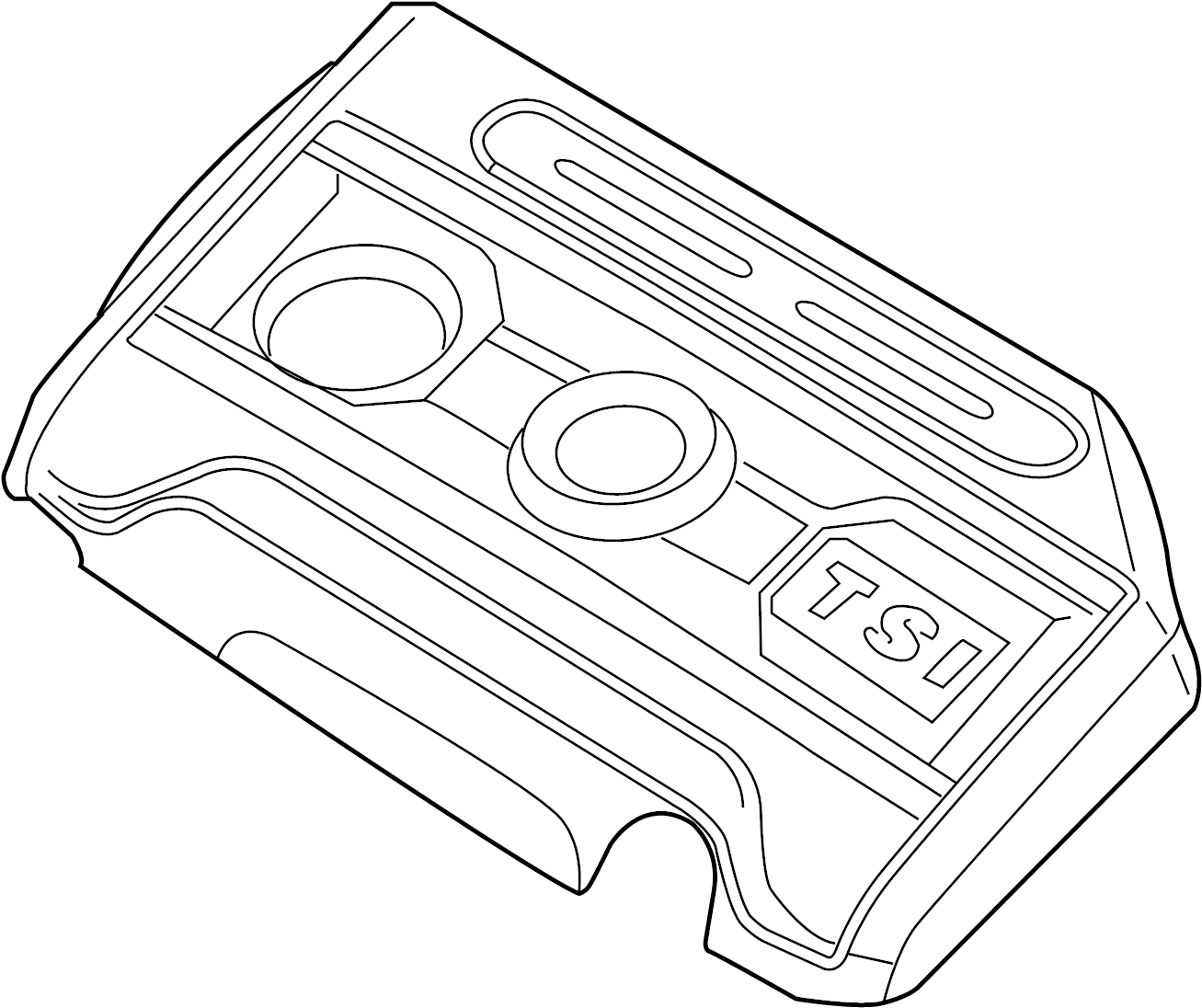 Engine Cover 06J-103-925-BG - View 11