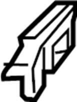 Recline Handle 3CN-885-598-82V - View 7