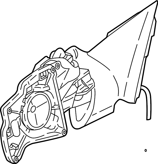 Mirror Assembly 3CM-857-507-M-9B9