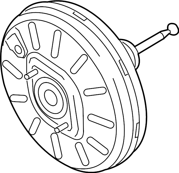 Power Brake Booster 5Q1-614-106-R - View 6