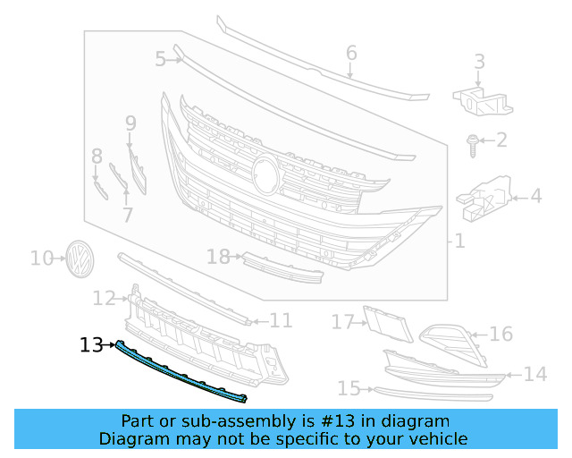 Trim Plate 3G8-853-173 - View 5