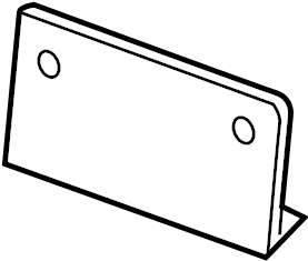 License Bracket 561-807-287-9B9