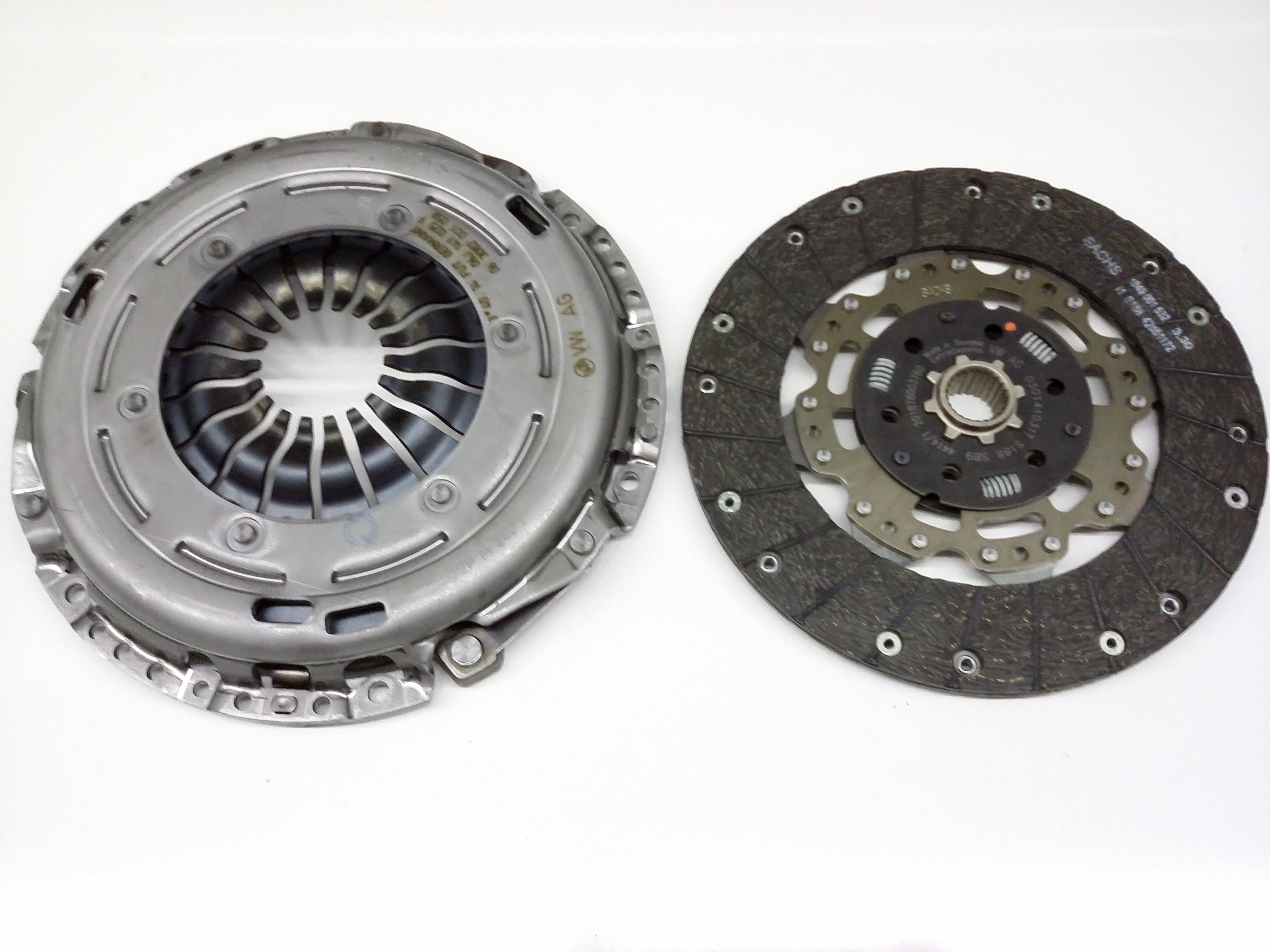 Clutch Pressure Plate And Disc Set 06J-141-015-J