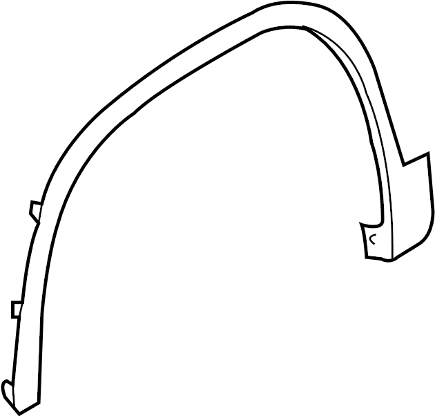 Wheel Opening Molding 5N0-854-731-B-9B9 - View 2