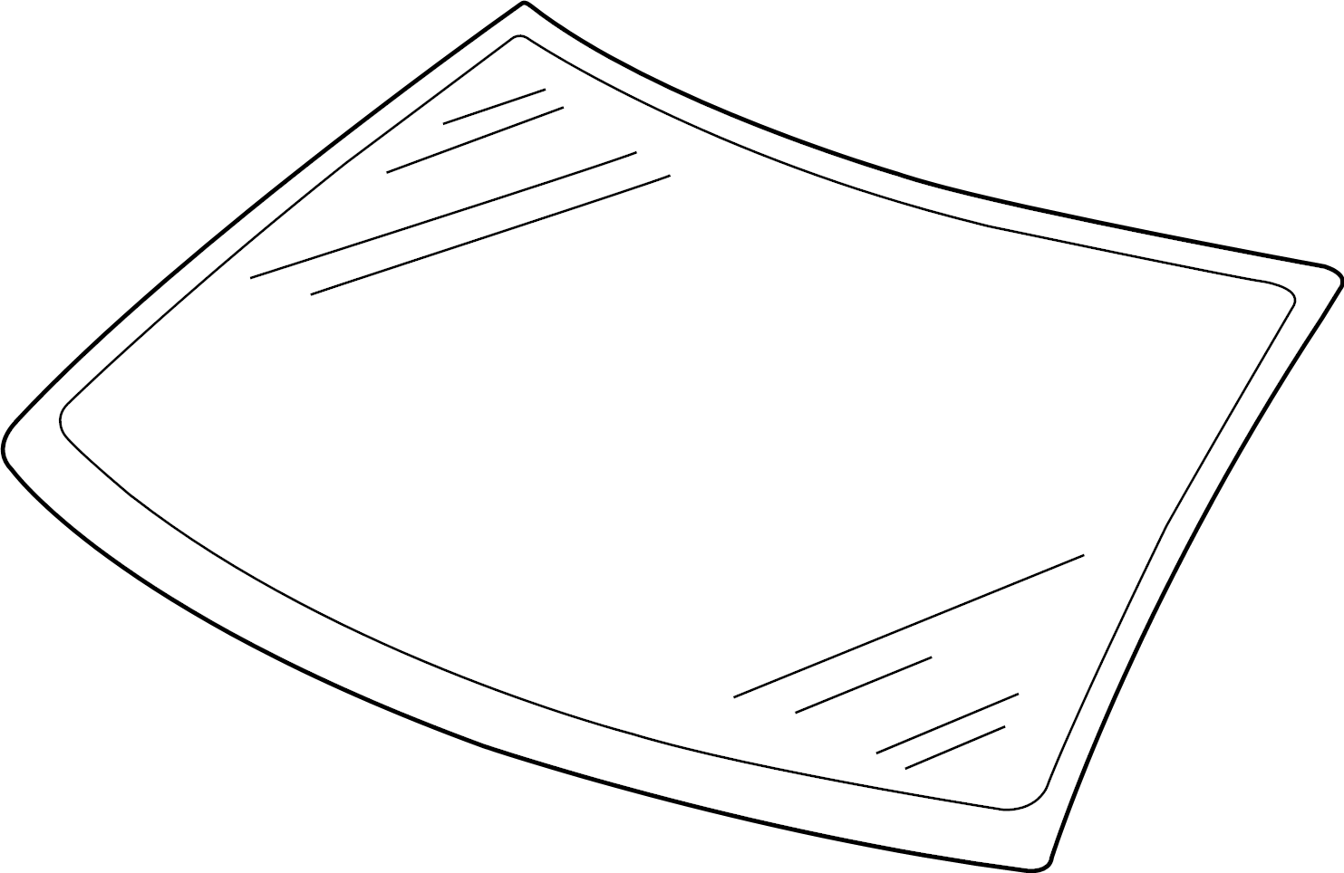 Windshield 17A-845-011-R-NVB - View 2