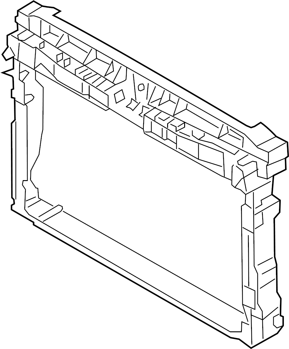 Radiator Support 5GM-805-588-D-9B9 - View 4