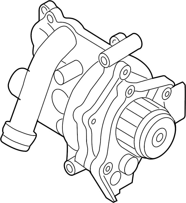 Water Pump 06H121026AB - View 8