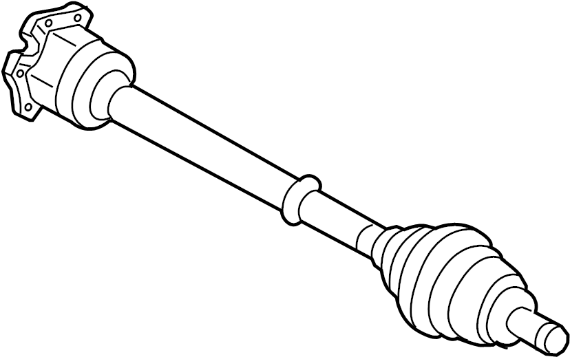 Axle Assembly 1K0-407-271-KB - View 11