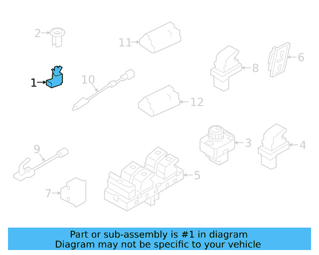 Warning Lamp 1K0-919-238-A - View 56