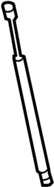 Hood Lift Support 1K0-823-359-A - View 4