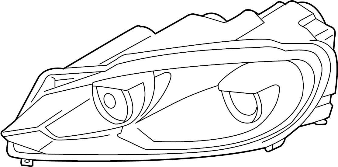 Composite Headlamp 5K0-941-754-B - View 7