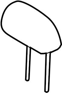 Headrest 5N0-885-901-Q-OPA