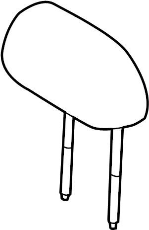 Headrest 5N0-885-901-Q-OPA - View 6
