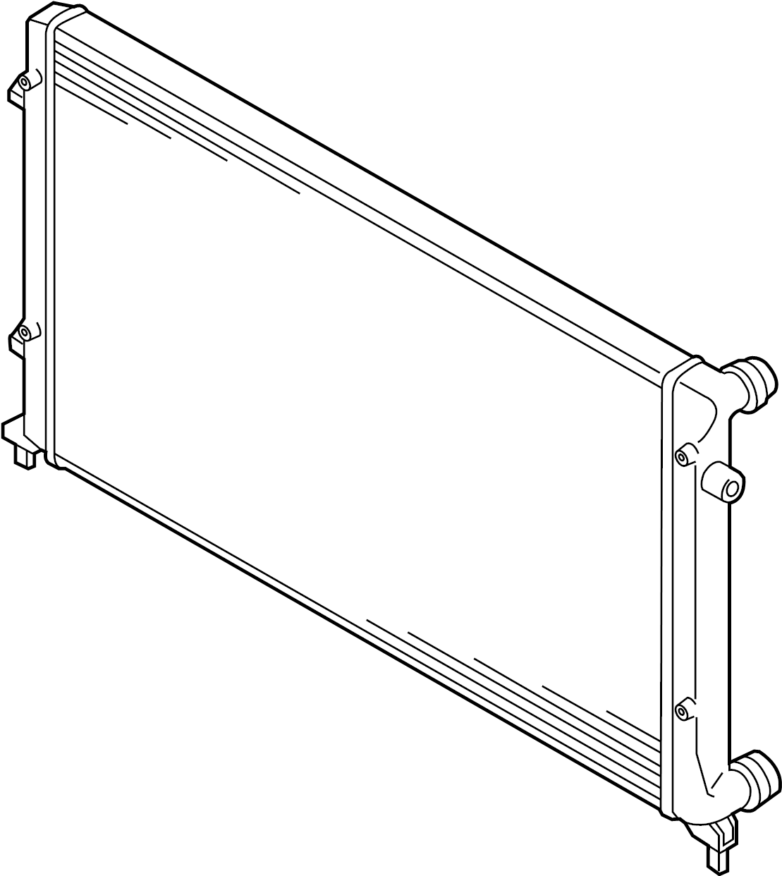 Radiator 5K0-121-253-F - View 3