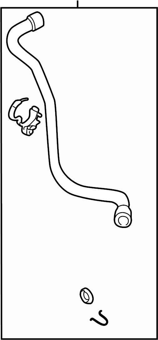 Lower Hose 1J0-122-051-H - View 2