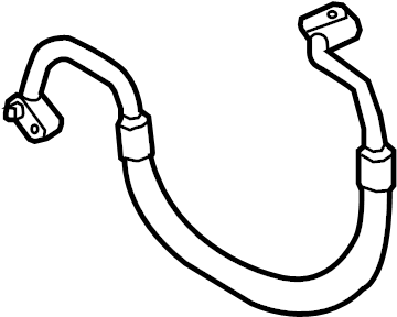 A/C Refrigerant Discharge Hose 1K0-820-721-BL - View 10